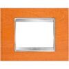 Rama decorativa aparataj modular Gewiss rectangulara 3M cires Chorus Lux  - SKU:  GW16203LC