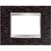 Rama decorativa aparataj modular Gewiss rectangulara 3M wenge Chorus Lux - SKU:  GW16203LW