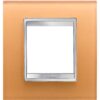 Rama decorativa aparataj unitar Gewiss, universala, 2 posturi, ocru, Chorus Lux International  - SKU:  GW16222CO