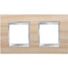 Rama decorativa aparataj unitar Gewiss, orizontala, 4 posturi, artar-gri - SKU: GW16223LA
