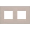 Rama decorativa aparataj unitar Gewiss orizontala 4 posturi bej - SKU:  GW16423TC