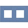 Rama decorativa aparataj unitar Gewiss orizontala 4 posturi albastru - SKU:  GW16423VB