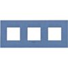 Rama decorativa aparataj unitar Gewiss orizontala 6 posturi albastru  - SKU:  GW16426VB