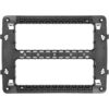 Rama de montaj Gewiss cu suruburi, 12 module, negru - SKU:  GW16812