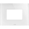 Rama decorativa aparataj modular Gewiss rectangulara 3M alb Chorus Ice - SKU: GW16903CB