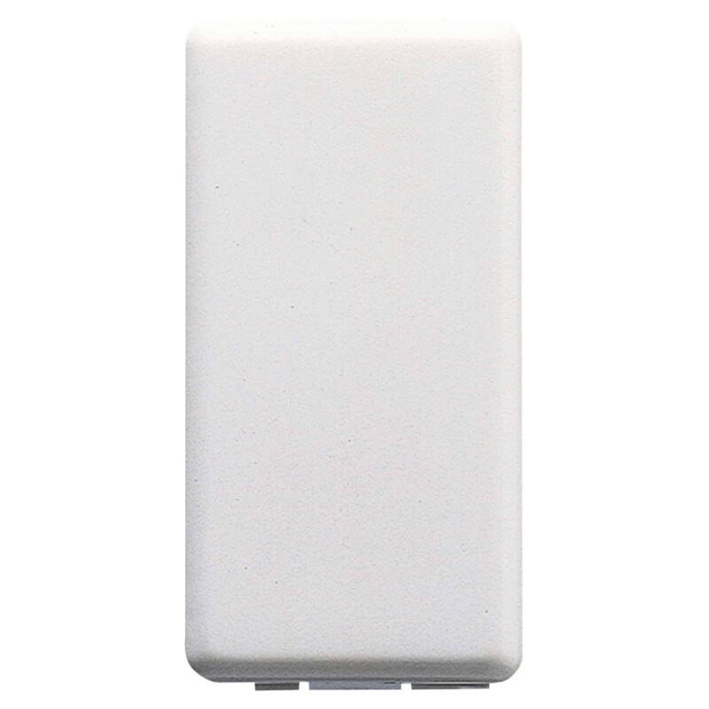 Copriforo 1 Posto - 1 Modulo System White - SKU:  GW20056