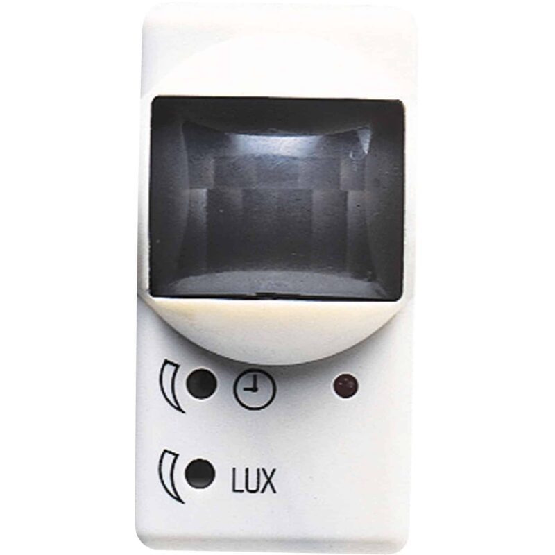 Senzor de miscare incastrat 120 grade, modular, alb, 0.24W, IP20 - SKU:  GW20821