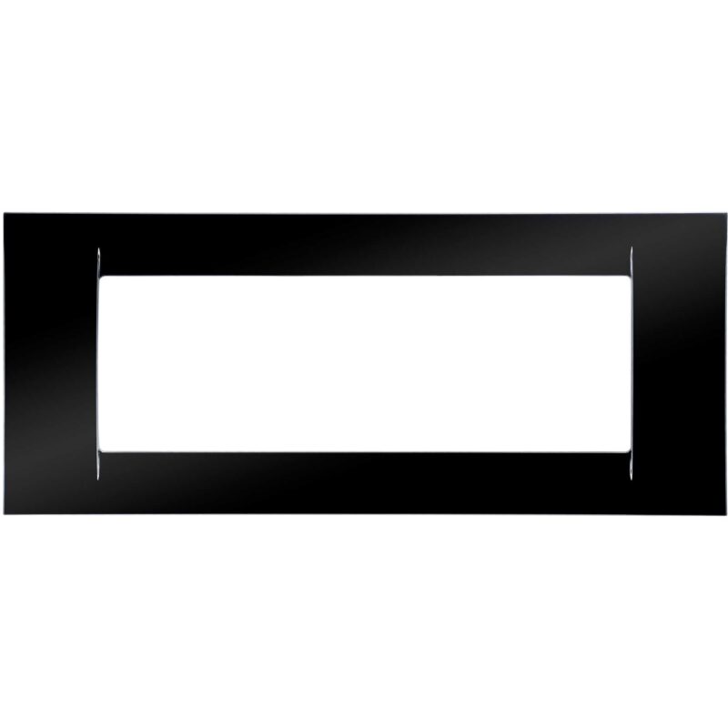 Rama decorativa modulara rectangulara Virna, 6 module, negru - SKU:  GW22116