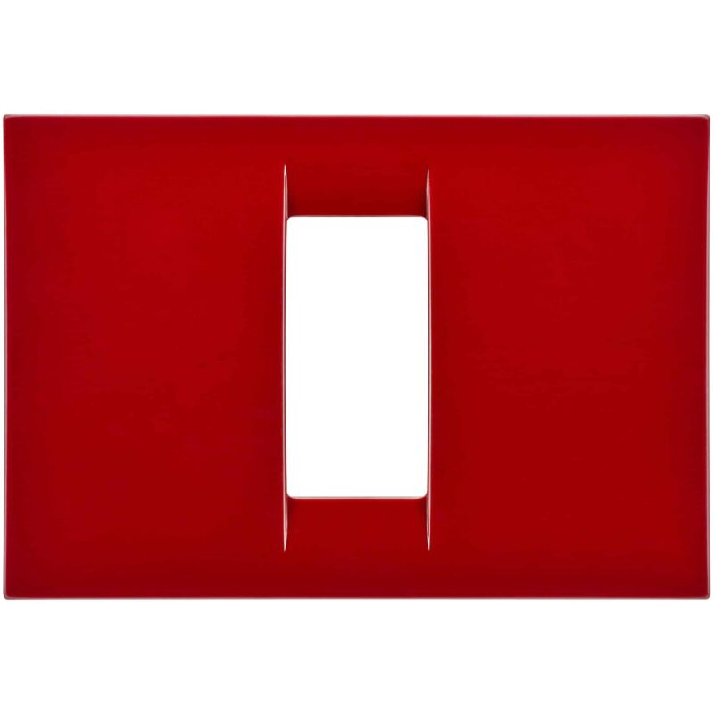 Rama decorativa modulara Gewiss, rectangulara, 1M, visiniu, Virna  - SKU:  GW22131