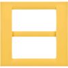 Rama decorativa modulara Gewiss rectangulara 8M galben Virna  - SKU:  GW22187