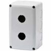Cutie pentru comanda Gewiss, neechipata, 2 butoane, IP66 - SKU:  GW27102