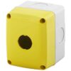 Cutie neechipata pentru buton pusa, 1 pozitie, capac galben, IP66 - SKU:  GW27111