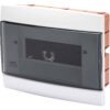 Tablou electric PVC incastrat, 8 module, alb laptos, IP40 - SKU:  GW40225TB