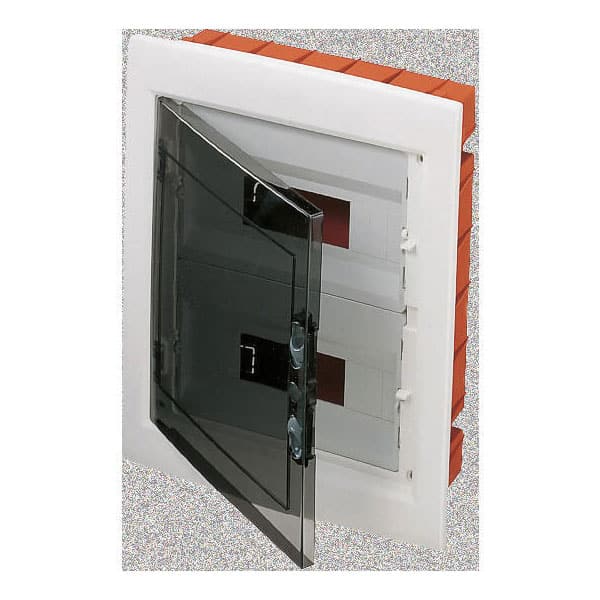 Tablou electric incastrat PVC, 24 module, IP40 - SKU:  GW40606