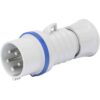 Stecher monofazic Gewiss mobil 3P+N+E 16A IP44/IP54 - SKU: GW60006FH