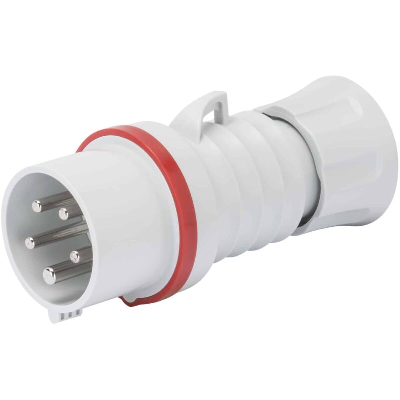Stecher trifazic mobil cu inversarea fazelor, IP44/54, 3P+N+E 32A 380-415V  - SKU:  GW60020WH