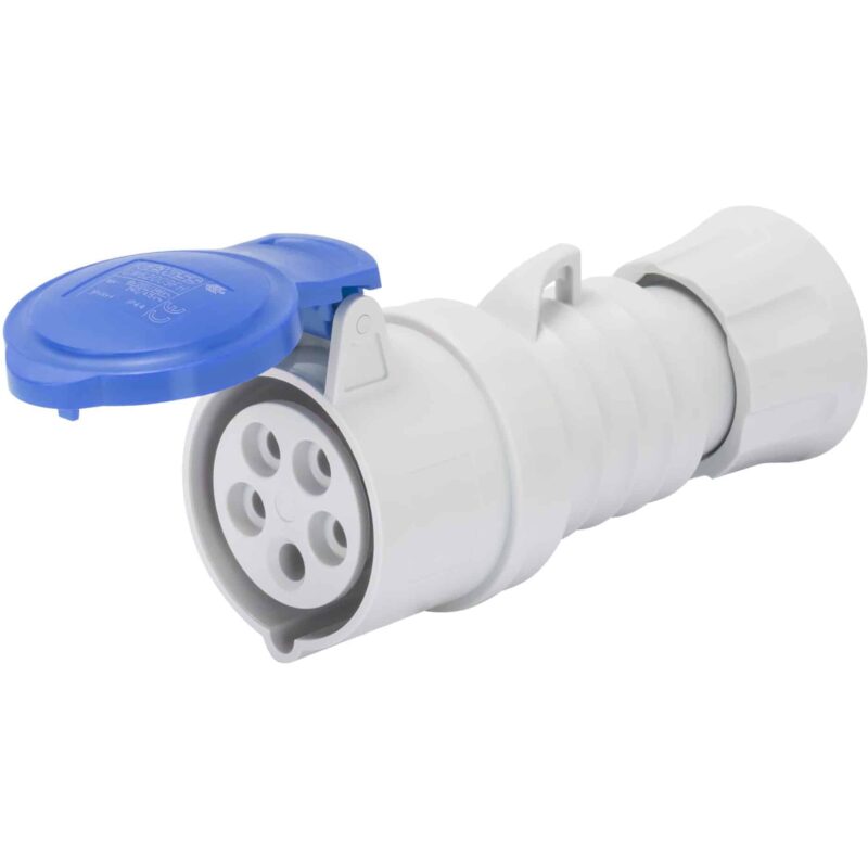Priza mobila monofazica Gewiss IP44/54, 3P+N+E 32A 230V - SKU:  GW62017FH