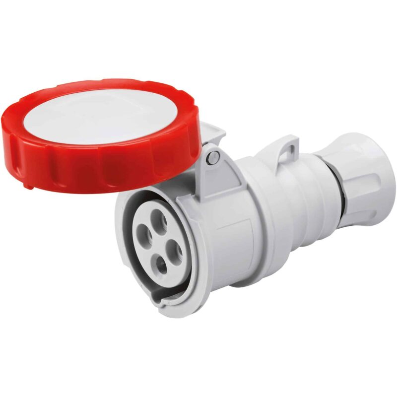 Priza trifazica mobila IP66/IP68, 3P+E 32A - SKU:  GW62041FH