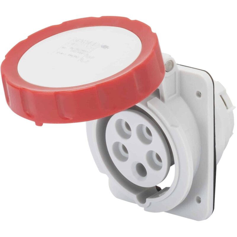 Priza trifazica incastrata IP66/IP67, 3P+E 16A 380-415V - SKU:  GW62231H