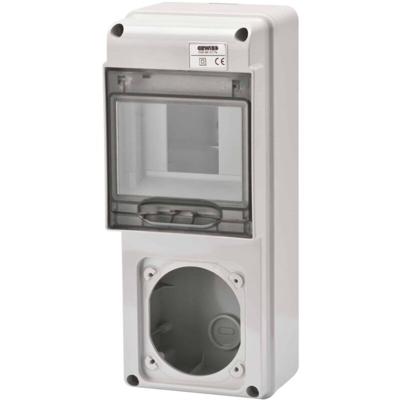 Tablou organizare santier neechipat, 5 module, 1 loc, IP44/IP67 - SKU:  GW68017N