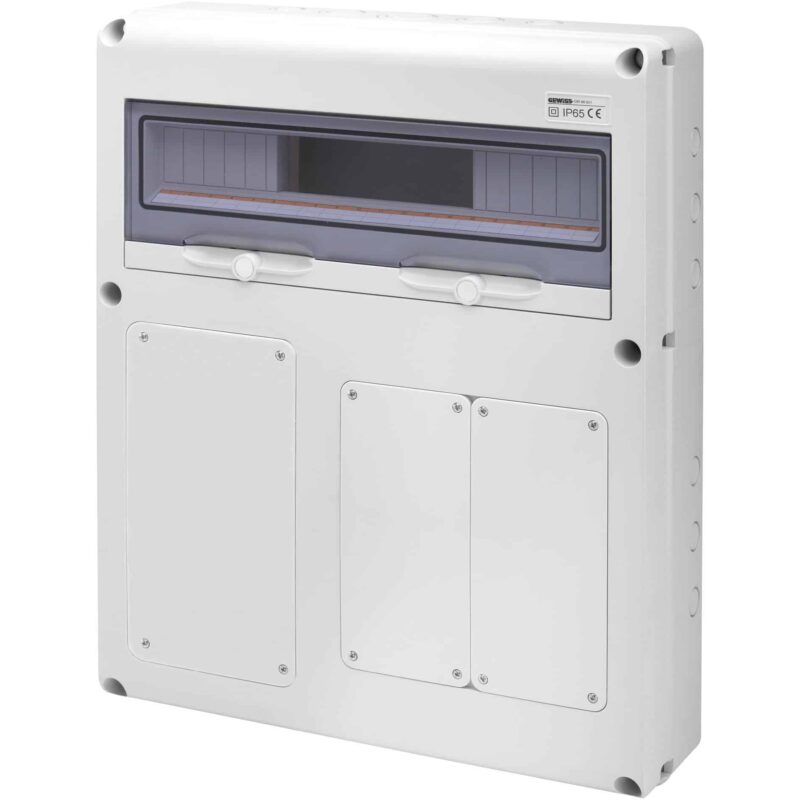 Tablou organizare santier neechipat 20 module IP67 cu flanse interblocate - SKU:  GW68022N