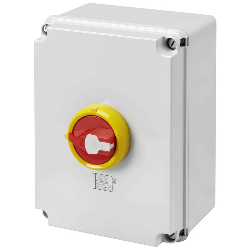 Intrerupator ON-OFF de urgenta cu maneta blocabila, 3P 100A - SKU:  GW70491P