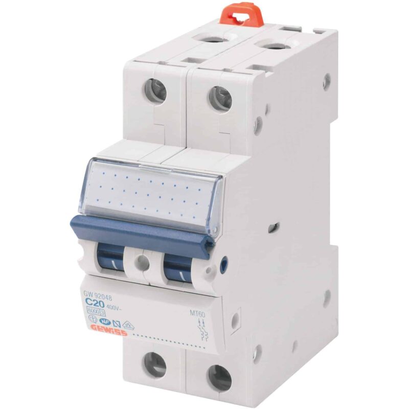 Disjunctor monopolar 1P+N 63A curba C 10kA - SKU:  GW92033