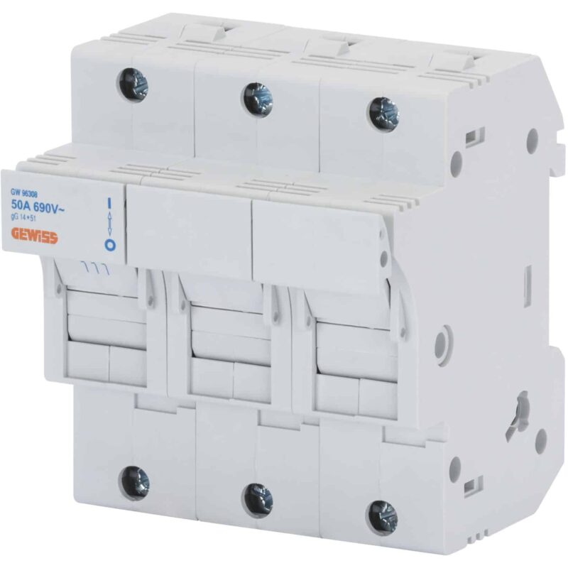 Separator tip sertar 3P 50A 14x51mm 690VAC fara LED - SKU:  GW96308