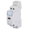 Lampa de semnalizare LED galben, 12-24-48VAC/DC, sina DIN - SKU: GW96588