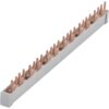Bareta de alimentare Gewiss 2P, tip furca, 56 module, 63A - SKU:  GW96997