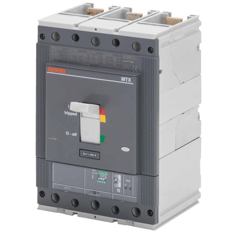 Intreruptor automat MCCB MTXE630 LSIG 3P 36kA electronic 400A - SKU:  GWD7538