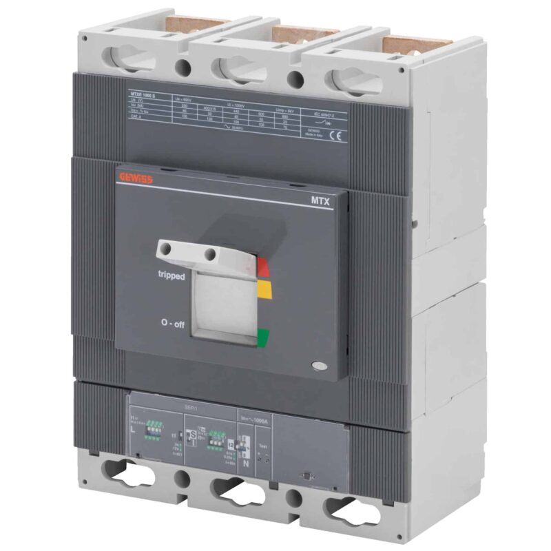 Intreruptor automat MCCB MTXE1000 3P 800A 36kA electronic LS/I - SKU:  GWD7735