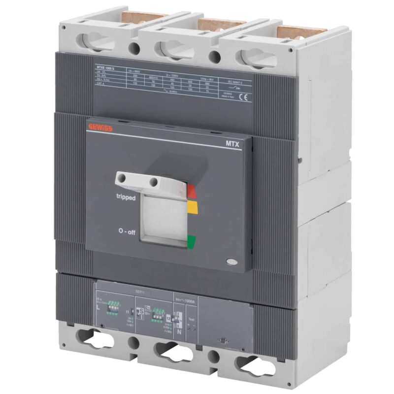 Intreruptor automat MCCB MTXE1000 LSI 3P 100kA electronic 1000A - SKU:  GWD7861