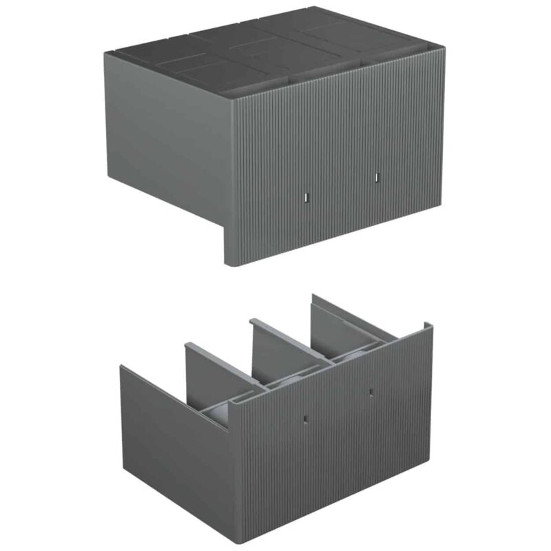 Capac MCCB Gewiss 3P izolator mare fix terminal scurt MTX/M250  - SKU:  GWD8273