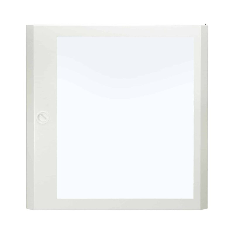 Usa metalica transparenta pentru tablou electric 4x24 module, 96 module, IP30 - SKU:  ILC2F424