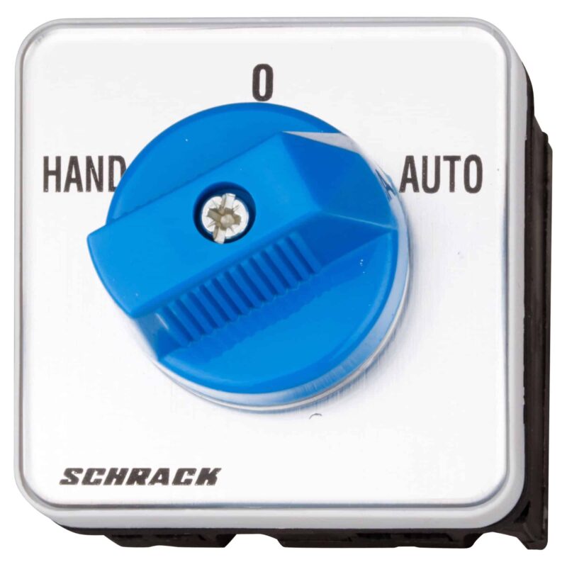 Comutator cu came 1P 20A 690VAC HAND-0-AUTO IP40/IP65 - SKU:  IN006122