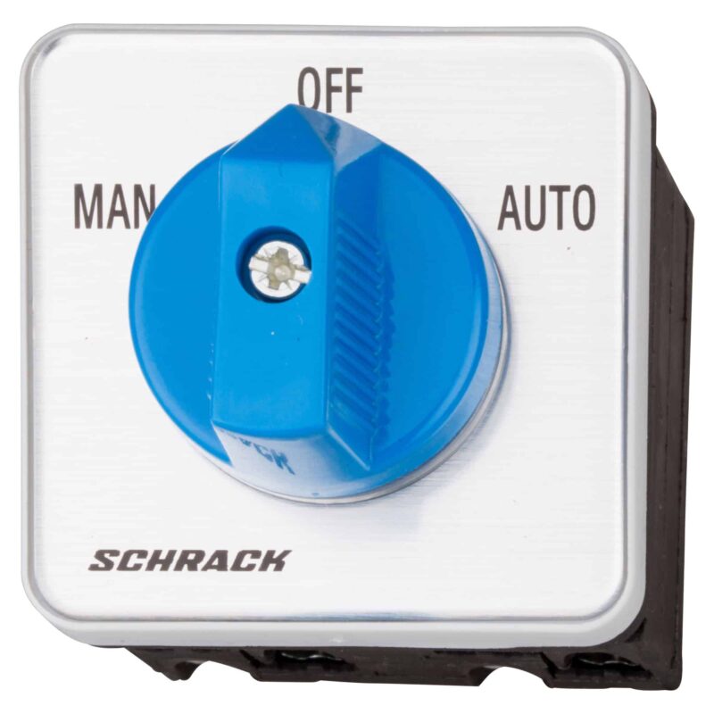 Comutator cu came 2P 20A 690VAC MAN-OFF-AUTO IP40/IP65 - SKU:  IN006221