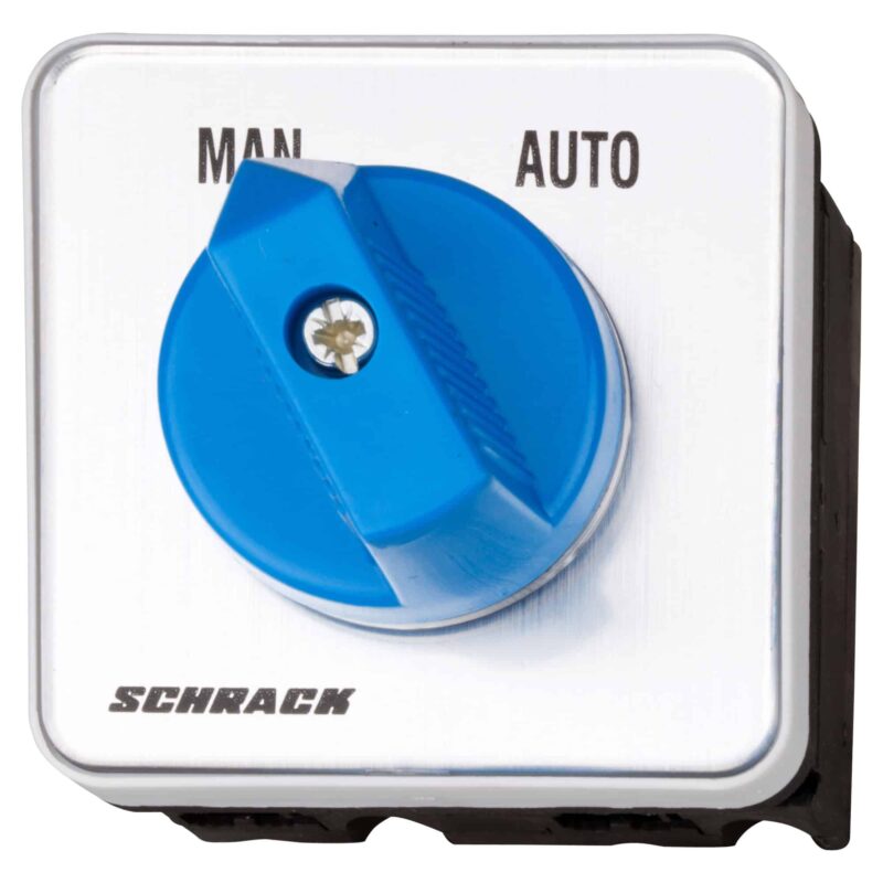 Comutator cu came 1P, 20A, 690VAC, MAN-AUTO, IP40/IP65 - SKU:  IN007121