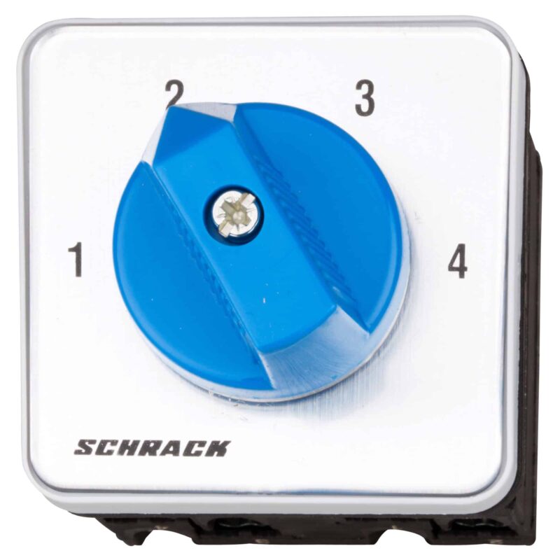 Comutator cu came 1P 20A 1-2-3-4 montaj central IP40/IP65 - SKU:  IN023902