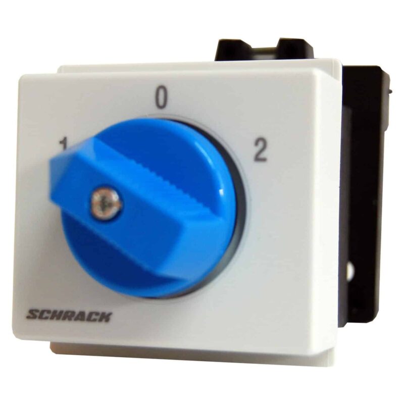 Comutator cu came 1P 20A 1-0-2 montaj pe panou IP40 - SKU:  IN086120