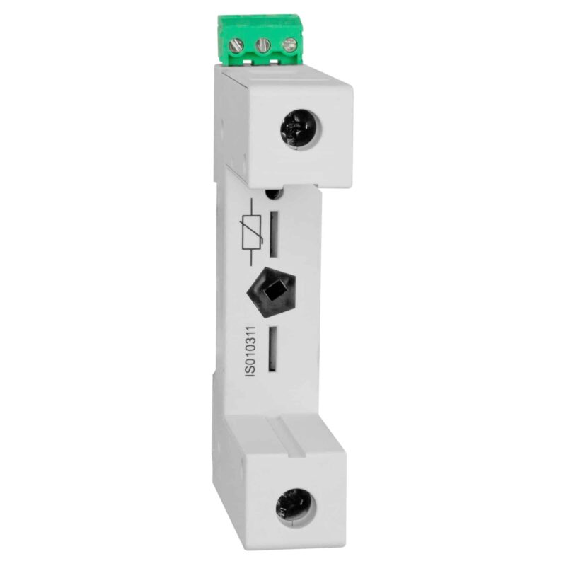 Soclu Limitator de supratensiune 1P cu contact auxiliar pentru modelul VVM, 1+0 - SKU:  IS010311