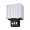 Radiator pentru dulapuri electrice, 45W/105°, cu cleme de conexiune - SKU: IUK08342