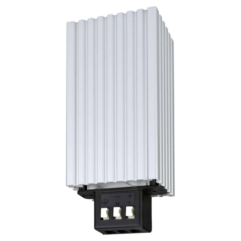 Radiator pentru dulapuri electrice, 100W/130°, cu cleme de conexiune - SKU:  IUK08344