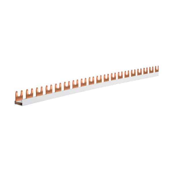 Bareta de alimentare 1P tip furca, 63A, 57 module, 10mm² - SKU:  KDN163B