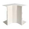 Unghi interior pentru canal cablu PVC purtator de aparataj 162x56mm alb - SKU: L43569010/56