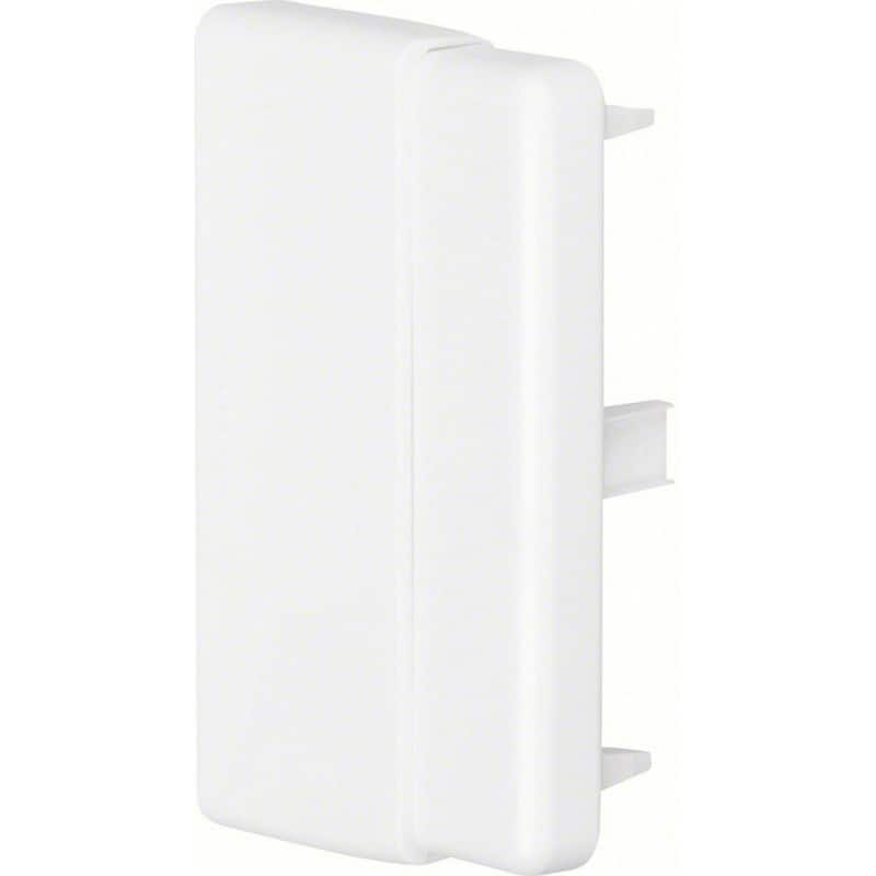 Terminal pentru canal cablu PVC Hager, 85x56mm, alb - SKU:  L44739010