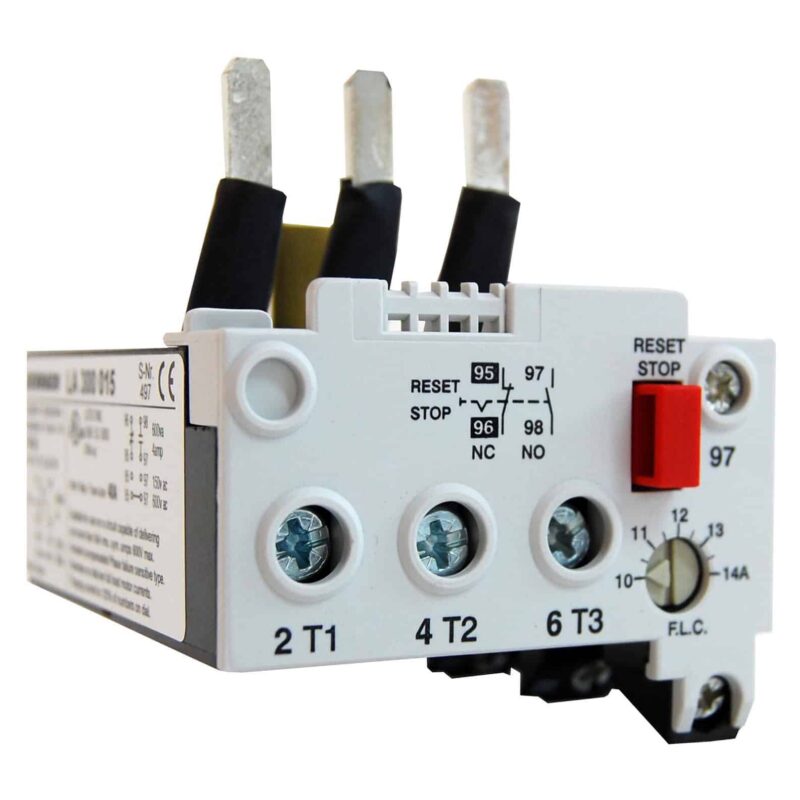 Releu termic 28.00-42.00A, resetare manuala, pentru contactoare K(G)3-24 - SKU:  LA300018