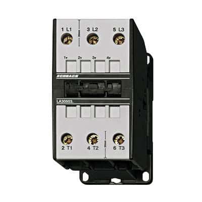 Contactor 24VAC, 50A AC3, 22kW, 3-poli - SKU:  LA305030