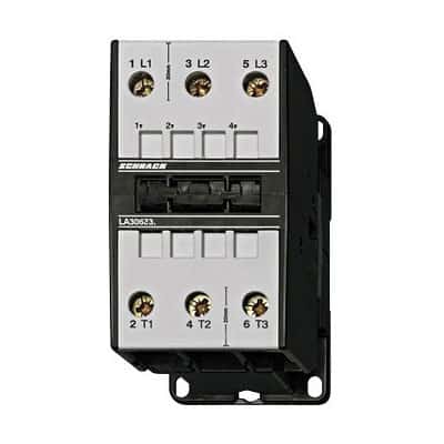 Contactor 3P 62A AC3, 24VAC, 30kW, 120A AC1 - SKU:  LA306230