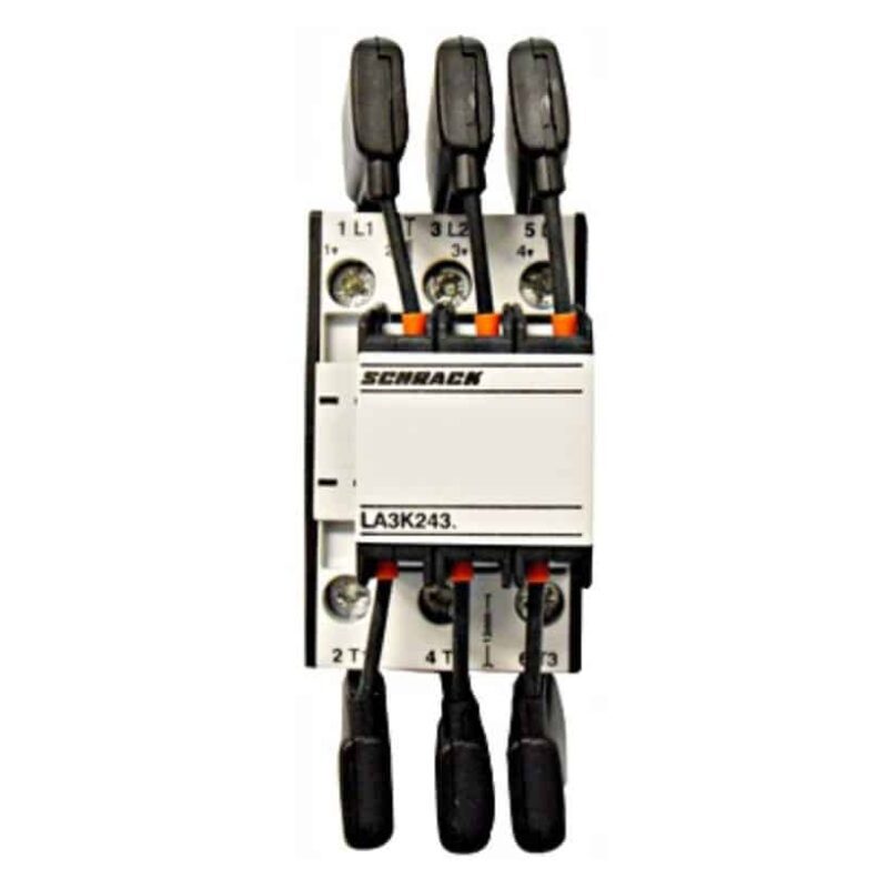 Contactor pentru sarcini capacitive 20kVAr, 60A, 220-240VAC - SKU:  LA3K2433